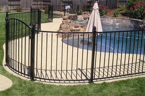 Iron Pool Fence San Diego