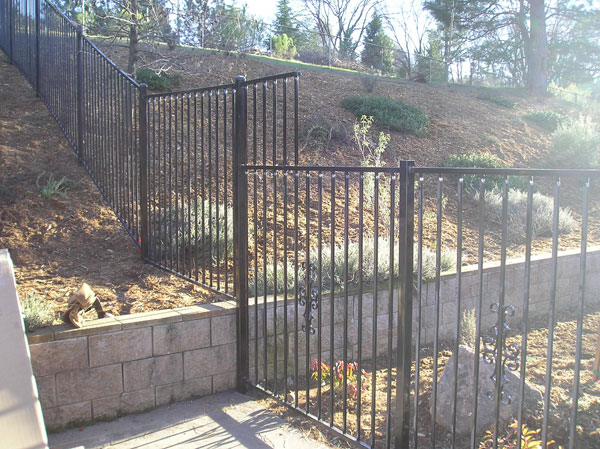 Residential Wrought Iron Fence San Diego 