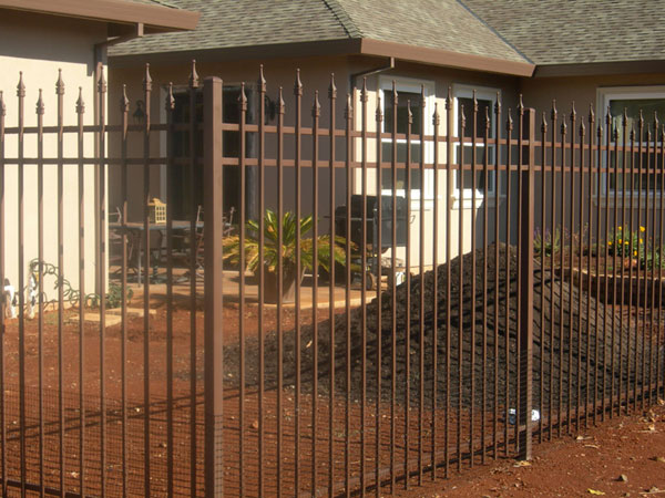 Residential Wrought Iron Fence San Diego