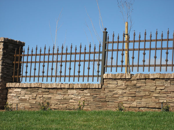 Wrought Iron Security Fence San Diego 