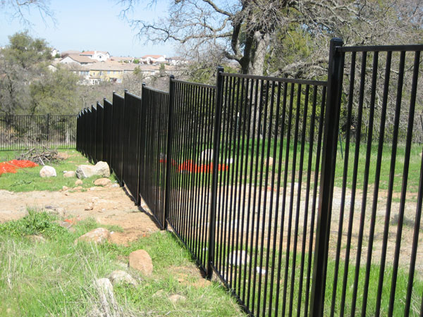 Wrought Iron Yard Fence San Diego 