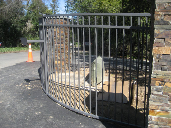Wrought Iron Yard Fence San Diego 