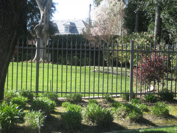 Wrought Iron Yard Fence San Diego 