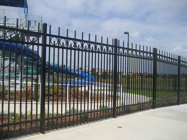 Commercial Wrought Iron Fence
