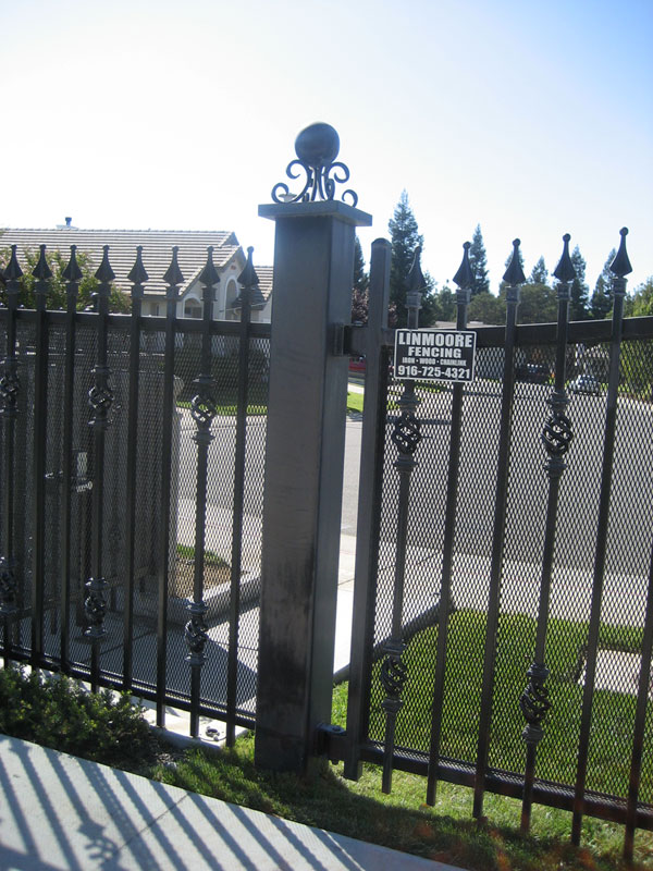 Wrought Iron Security Fence San Diego 