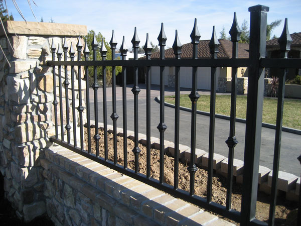 Wrought Iron Security Fence San Diego 