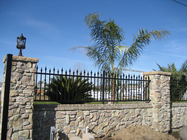 Wrought Iron Security Fence San Diego 