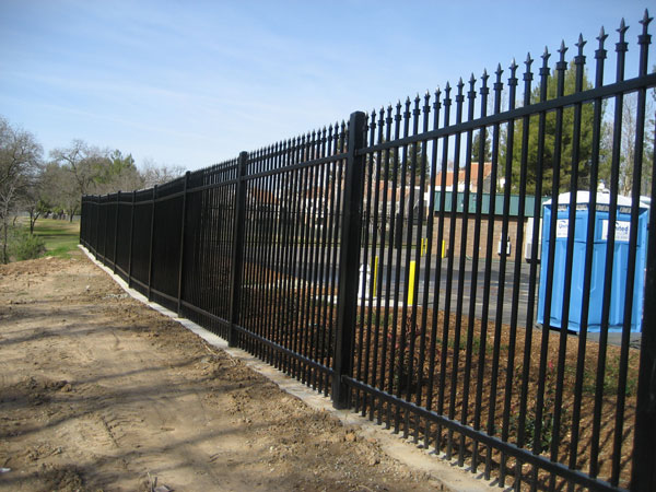 Commercial Wrought Iron Fence San Diego 