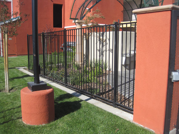 Commercial Wrought Iron Fence San Diego 