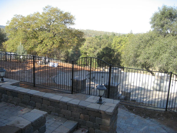 Residential Wrought Iron Fence San Diego