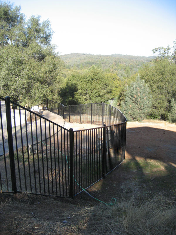 Residential Wrought Iron Fence San Diego