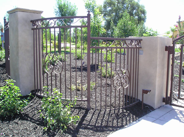 Ornamental Wrought Iron Fence