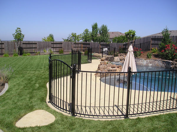 Wrought Iron Pool Fence San Diego 