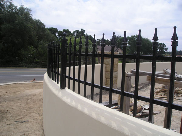 Commercial Wrought Iron Fence San Diego 