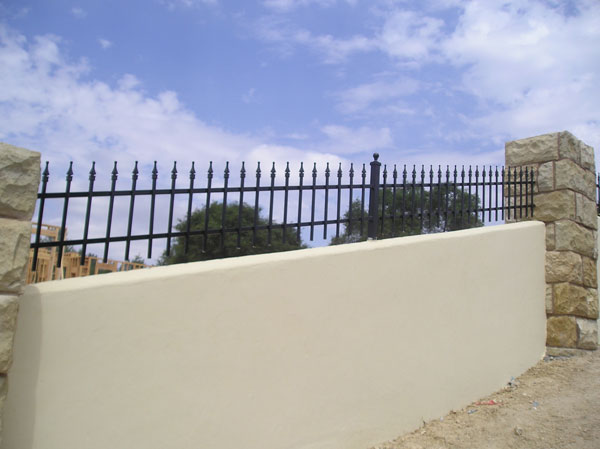 Commercial Wrought Iron Fence San Diego